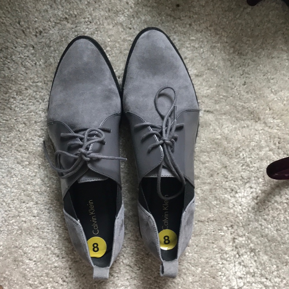 Gray Oxfords
